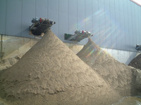 Clean sand as the end product of the soil washing process